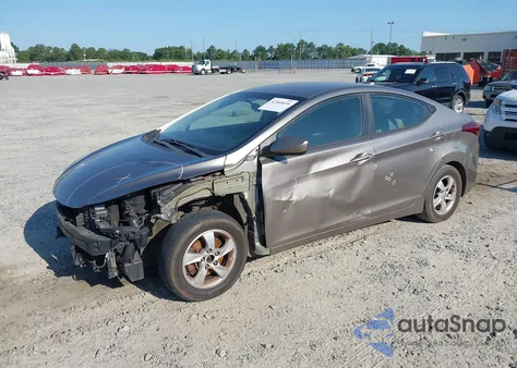 2014 Hyundai Elantra Se from USA, damaged, VIN 5NPDH4AE5EH518479